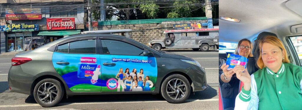 modess x grab partnership