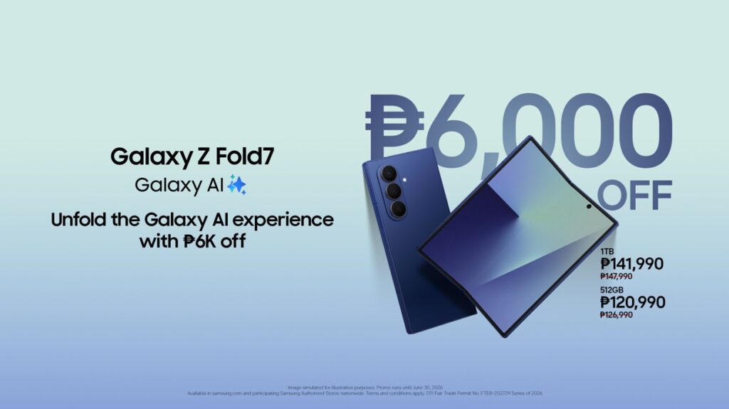 3. galaxy z fold7 promo