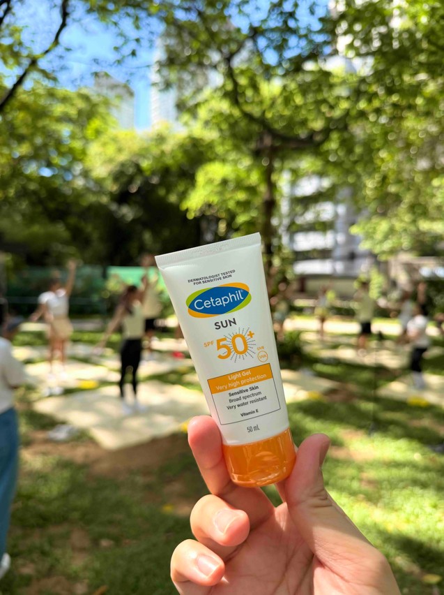 Out and About with Cetaphil Sun: #GotYouCovered While You Touch Grass 5. cetaphil sun
