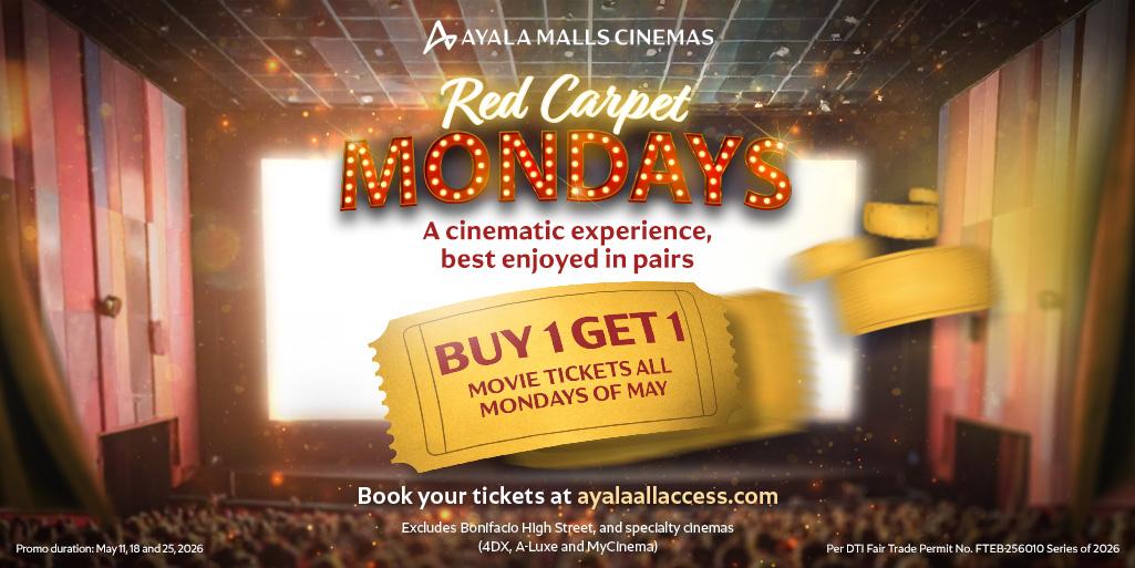 ayala malls 2026 red carpet mondays 1