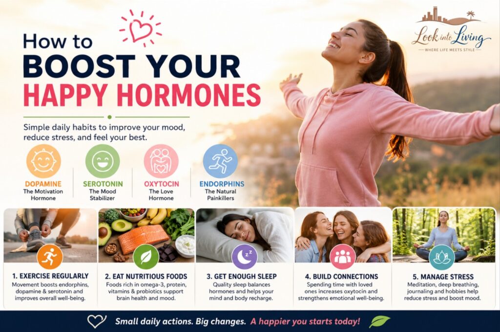 How to Boost Your Happy Hormones Naturally: Simple Ways to Feel Better Every Day happy hormones