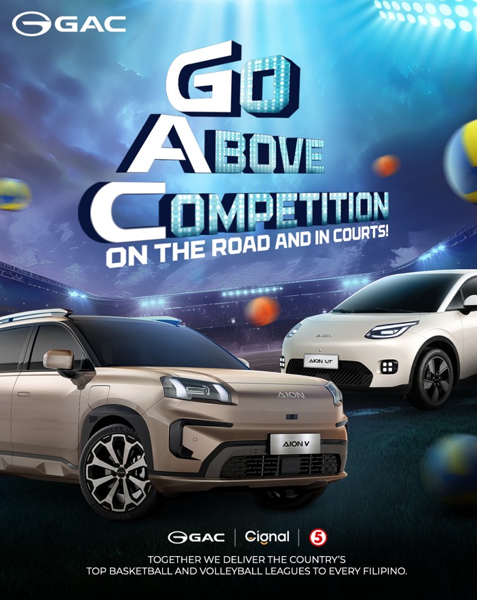 Beyond Mobility: GAC Champions Philippine Sports through Partnership with Cignal and TV5 gac announcement post