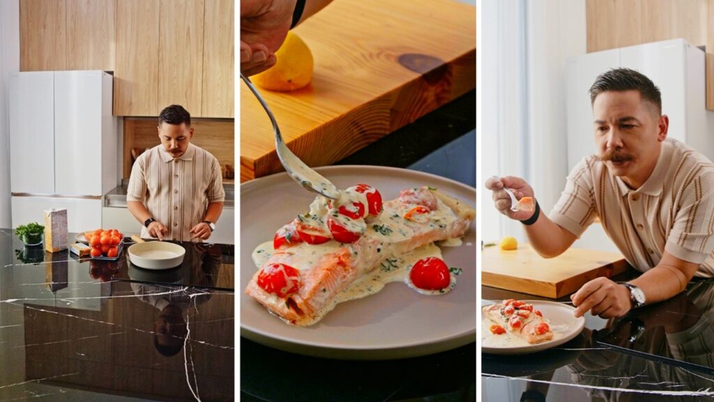 (2) chef josh boutwood shares his salmon recipe