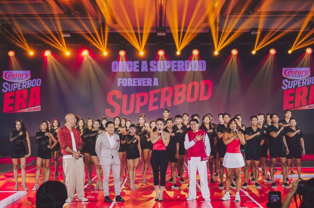 Bodies Built with Purpose: Century Tuna Unveils Strong Line Up of 40 Inspiring Superbods century tuna executives with century tuna brand ambassador and superbod anne curtis and superbod finalists