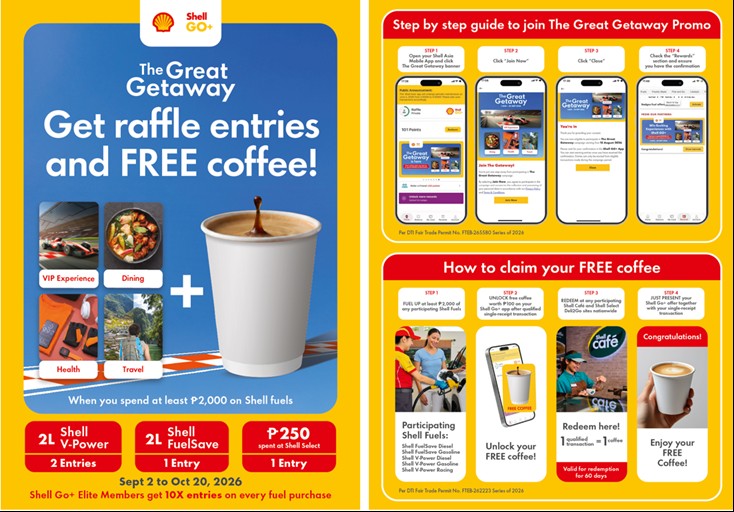 shell free coffee kv