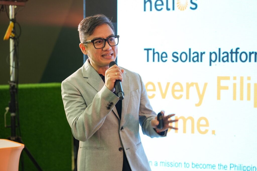 (1) helios chief executive officer mr. edmund martinez introduces helios as the solar partner for every filipino home