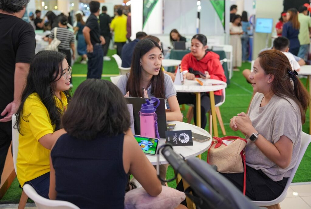 (4) helios specialists conducted personalized one on one consultations to help families calculate potential monthly energy savings