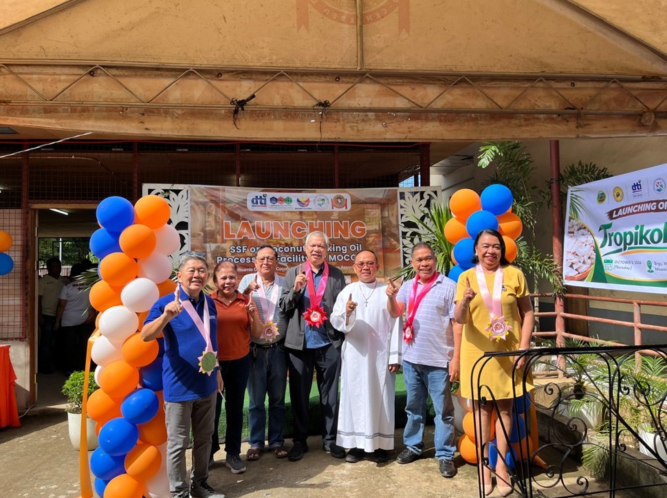 dti launches p2.4m coconut oil facility in misoc 1