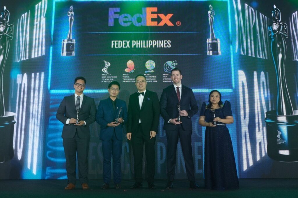 FedEx Named Among 2026 HR Asia’s Best Employers for Fourth Consecutive Year kv fedex x hr asia awards