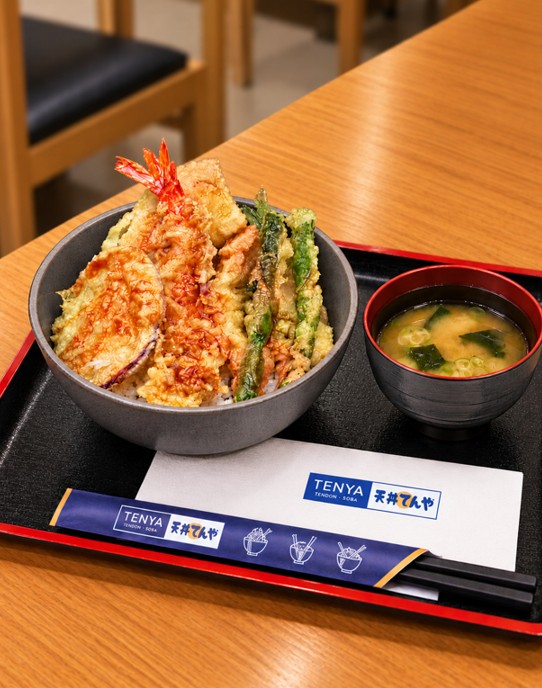 Something New Is Coming to Tenya Express MITSUKOSHI BGC — Including a Surprise Premium Tendon by Tempura Master Takahashi-san tenya 1