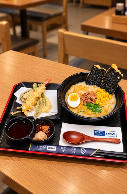 Something New Is Coming to Tenya Express MITSUKOSHI BGC — Including a Surprise Premium Tendon by Tempura Master Takahashi-san tenya 2